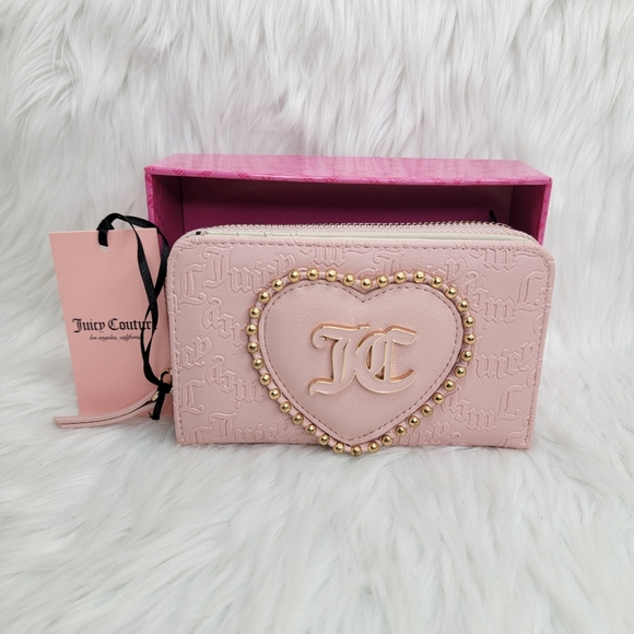 Juicy Couture Handbags - Juicy Couture Pink Diamond Multicompartment Wallet.